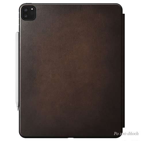 Odolné púzdro Nomad pre iPad Pro 12.9" 2020, hnedé