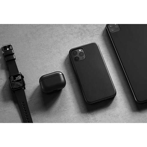 Odolné púzdro Nomad pre iPhone 12/12 Pro, čierne
