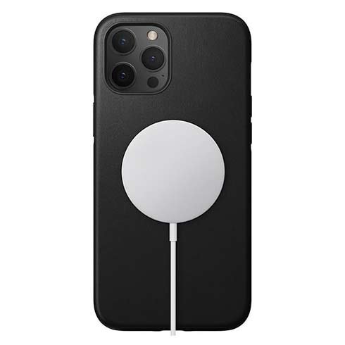 Odolné púzdro Nomad s Magsafe pre iPhone 12 Pro Max, čierne