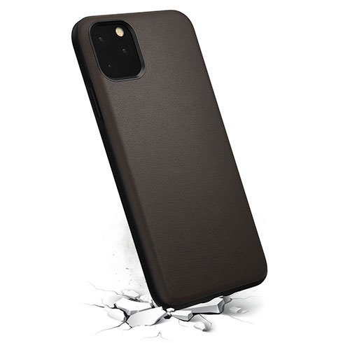 Vodoodpudivé odolné púzdro Nomad pre iPhone 11 Pro Max, hnedé