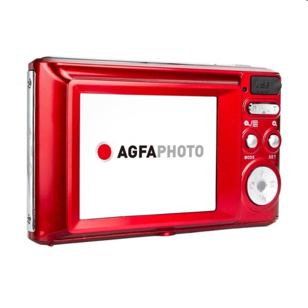 Digitálny fotoaparát AgfaPhoto Realishot DC5200, červený