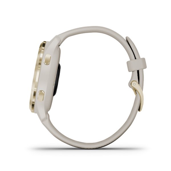 Smart hodinky Garmin Venu 2S, light gold/light sand
