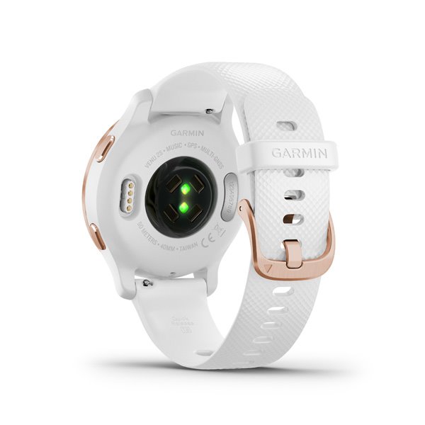 Smart hodinky Garmin Venu 2S, rose gold/white