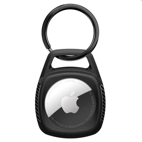 Spigen puzdro Rugged Armor pre Apple AirTag, čierne