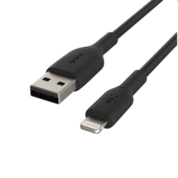 Dátový kábel Belkin USB-A na Lightning 2m, čierny