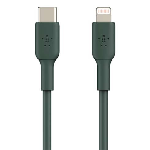 Dátový kábel Belkin USB-C na Lightning 1.2m, zelený