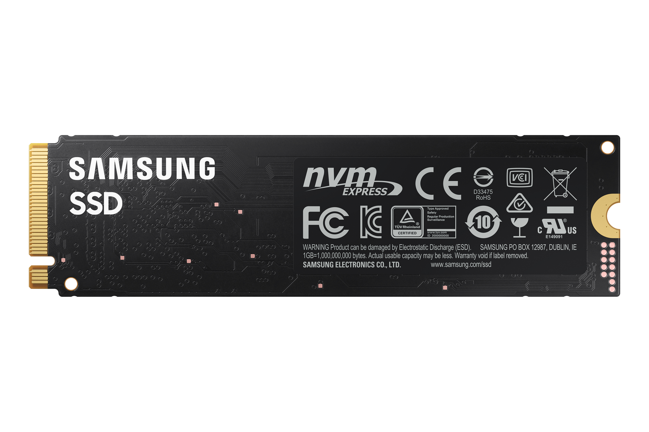 Samsung SSD disk 980, 1 TB, NVMe M.2