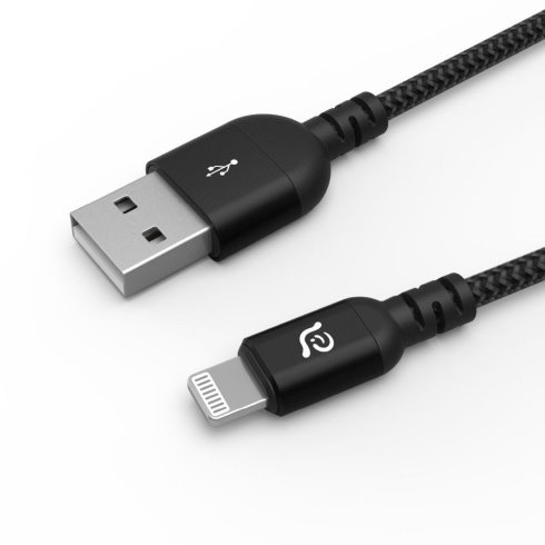 Adam Elements kábel PeAk III 200B USB na Lightning 2m, black