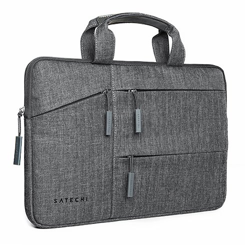 Látková taška Satechi pre MacBook 13'', sivá