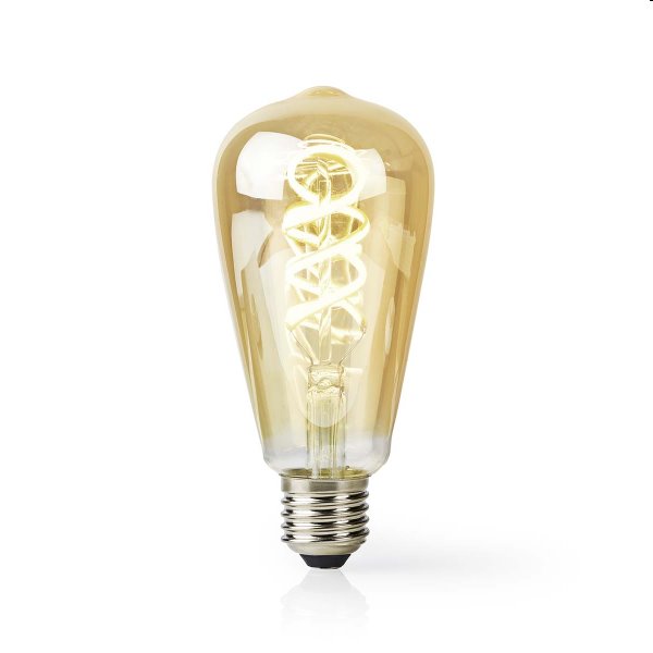 Smart LED žiarovka s vláknom Nedis 5.5W E27 350lm