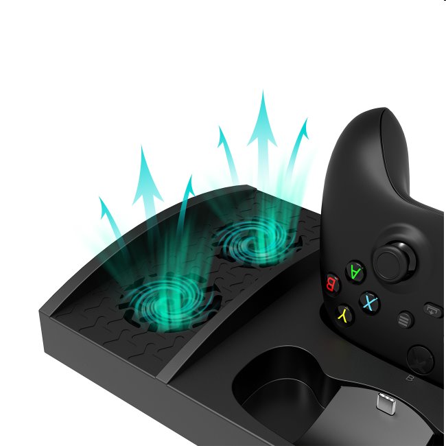 Dokovacia stanica iPega pre Xbox Series S, bezdrôtová controller a slúchadlá, dobíjateľné batérie