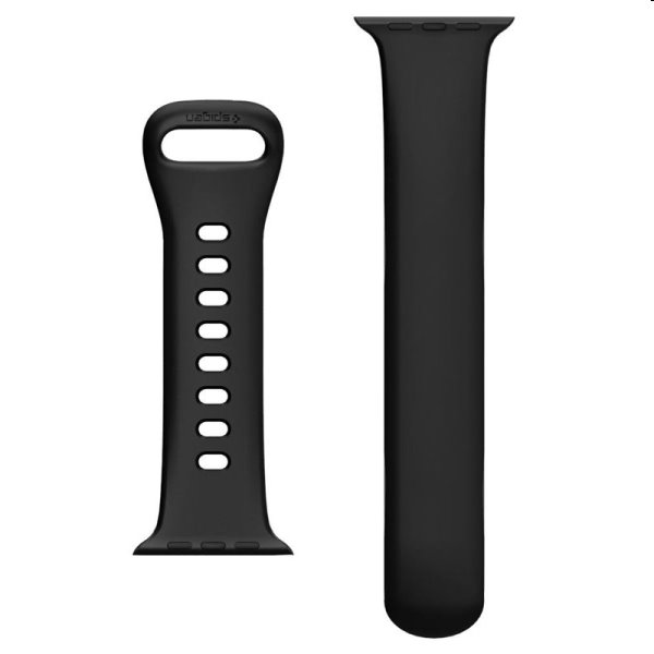 Silikónový remienok Spigen Silicone Fit pre Apple Watch 44/42 mm, čierny