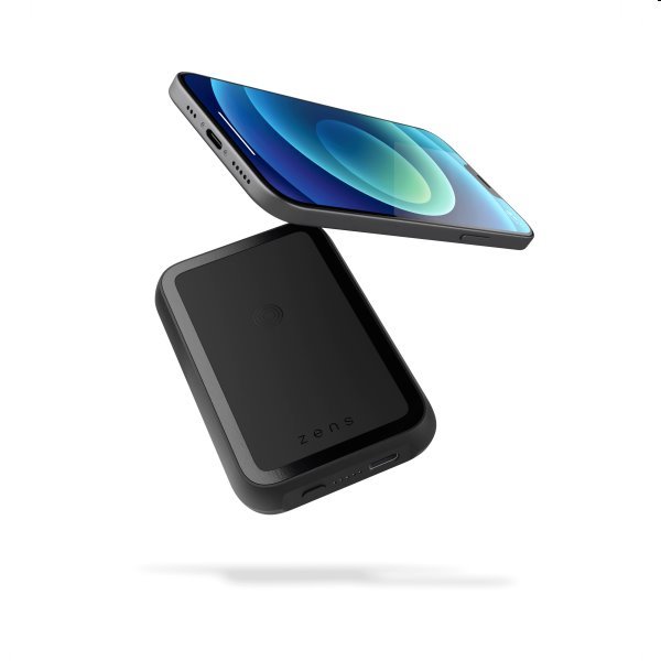 ZENS Magnetic wireless powerbank with kickstand and receiver 4000 mAh