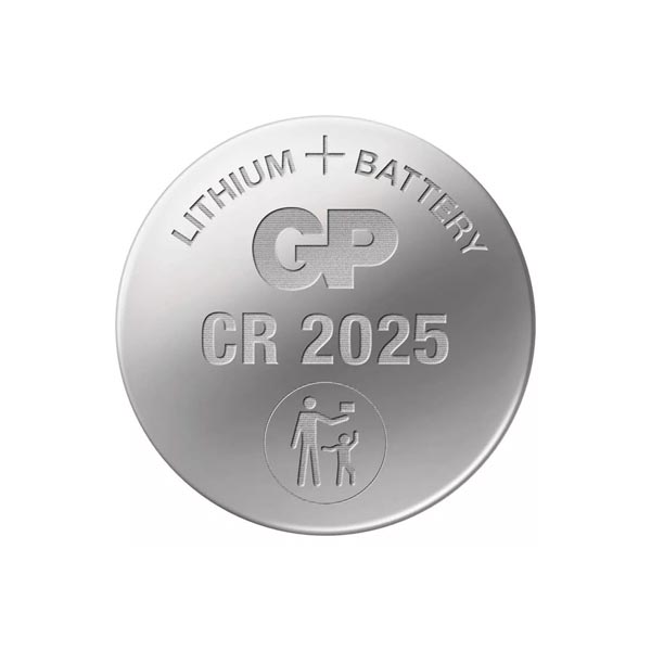 GP líthiová gombíková batéria CR2025 2BL