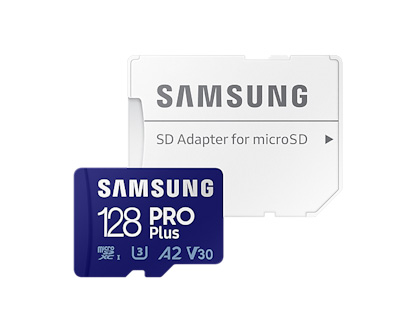 Samsung PRO Plus Micro SDXC 128GB (2021) + SD adaptér