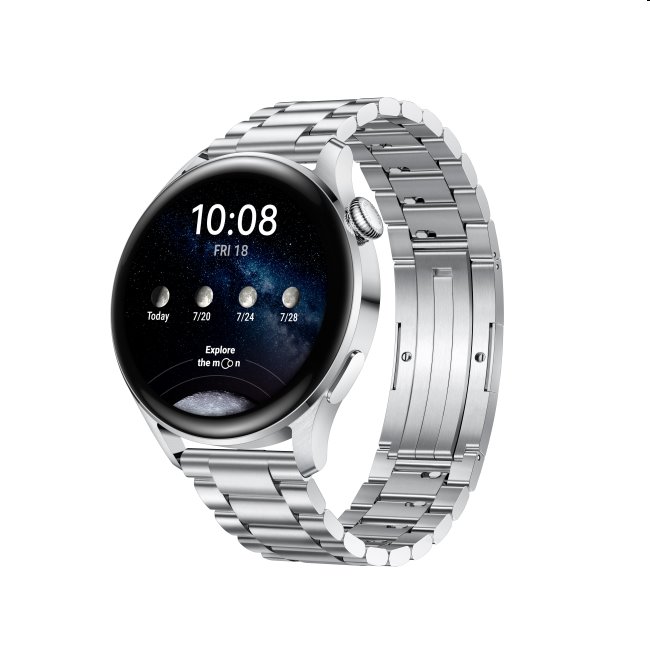 Hodinky Huawei Watch 3 Elite, strieborné