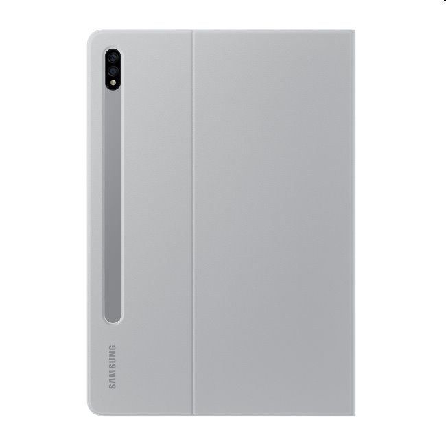 Puzdro polohovateľné pre Samsung Galaxy Tab S7, silver