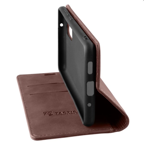 Knižkové puzdro Tactical Xproof pre Xiaomi Redmi 10, hnedá