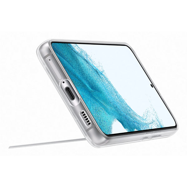Zadný kryt Clear Standing Cover pre Samsung Galaxy S22 Plus, transparentná