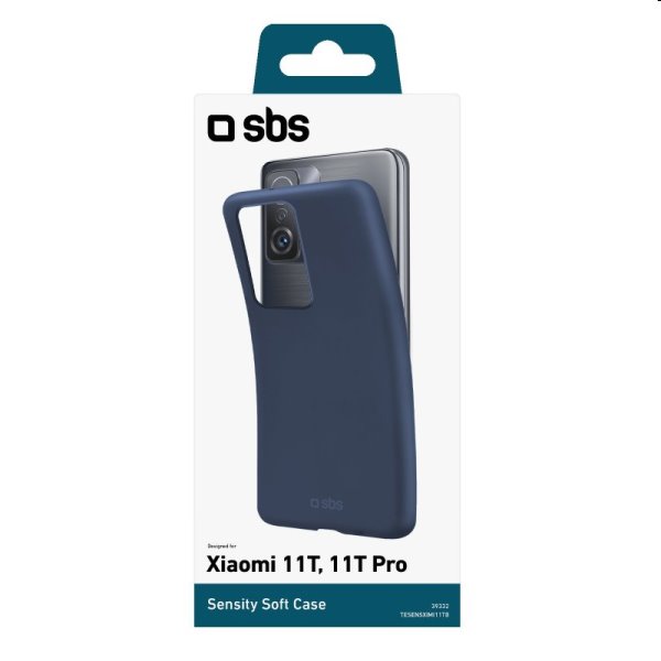 Zadný kryt SBS Sensity pre Xiaomi 11T/11T Pro, modrá
