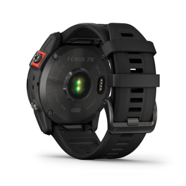 Smart hodinky Garmin FENIX 7X Solar, sivá/čierna