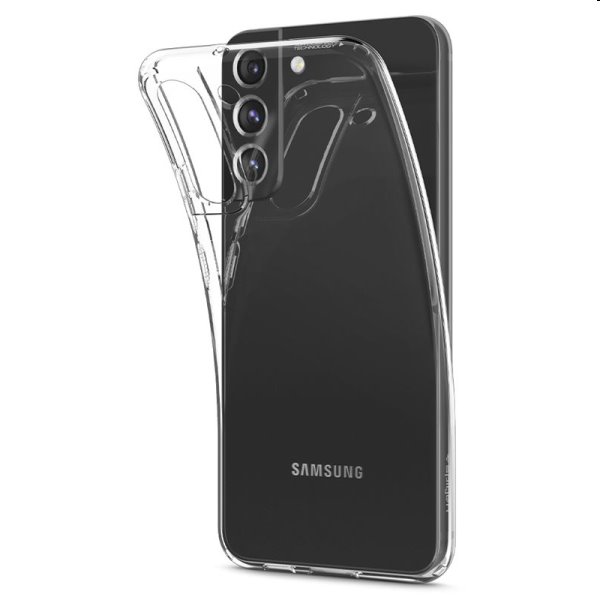 Zadný kryt Zadný kryt Spigen Liquid Crystal pre Samsung Galaxy S22, transparentná