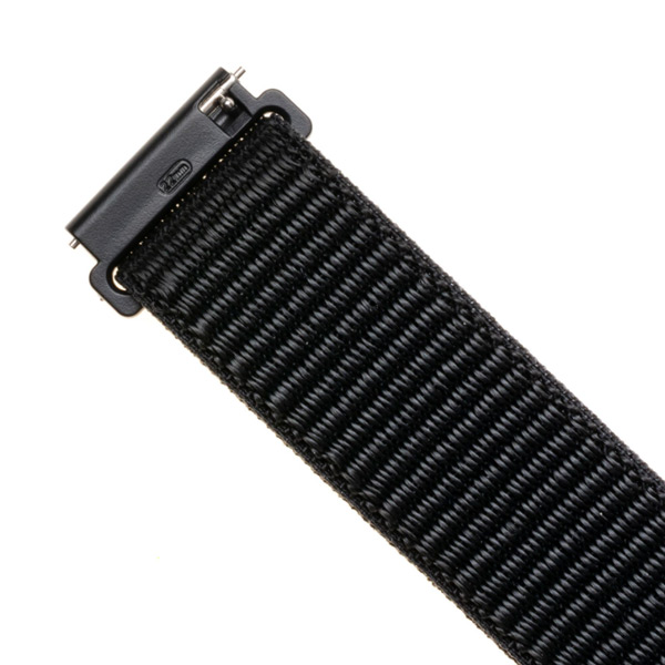 FIXED Nylonový remienok pre Smart Watch 20 mm, čierny