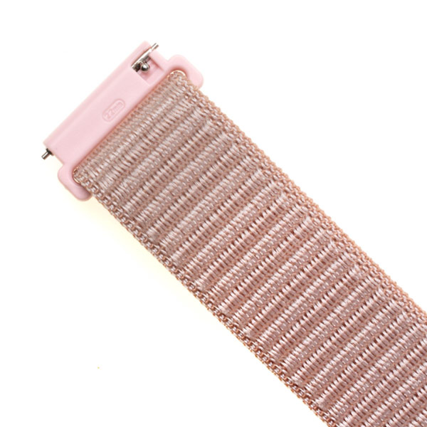 FIXED Nylonový remienok pre Smart Watch 20 mm, ružovo-zlatá