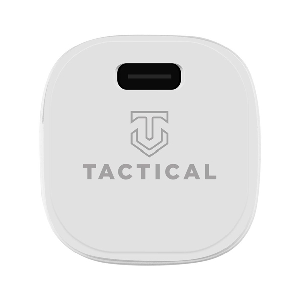 Cestovná nabíjačka Tactical Base Plug Mini 20 W, biela