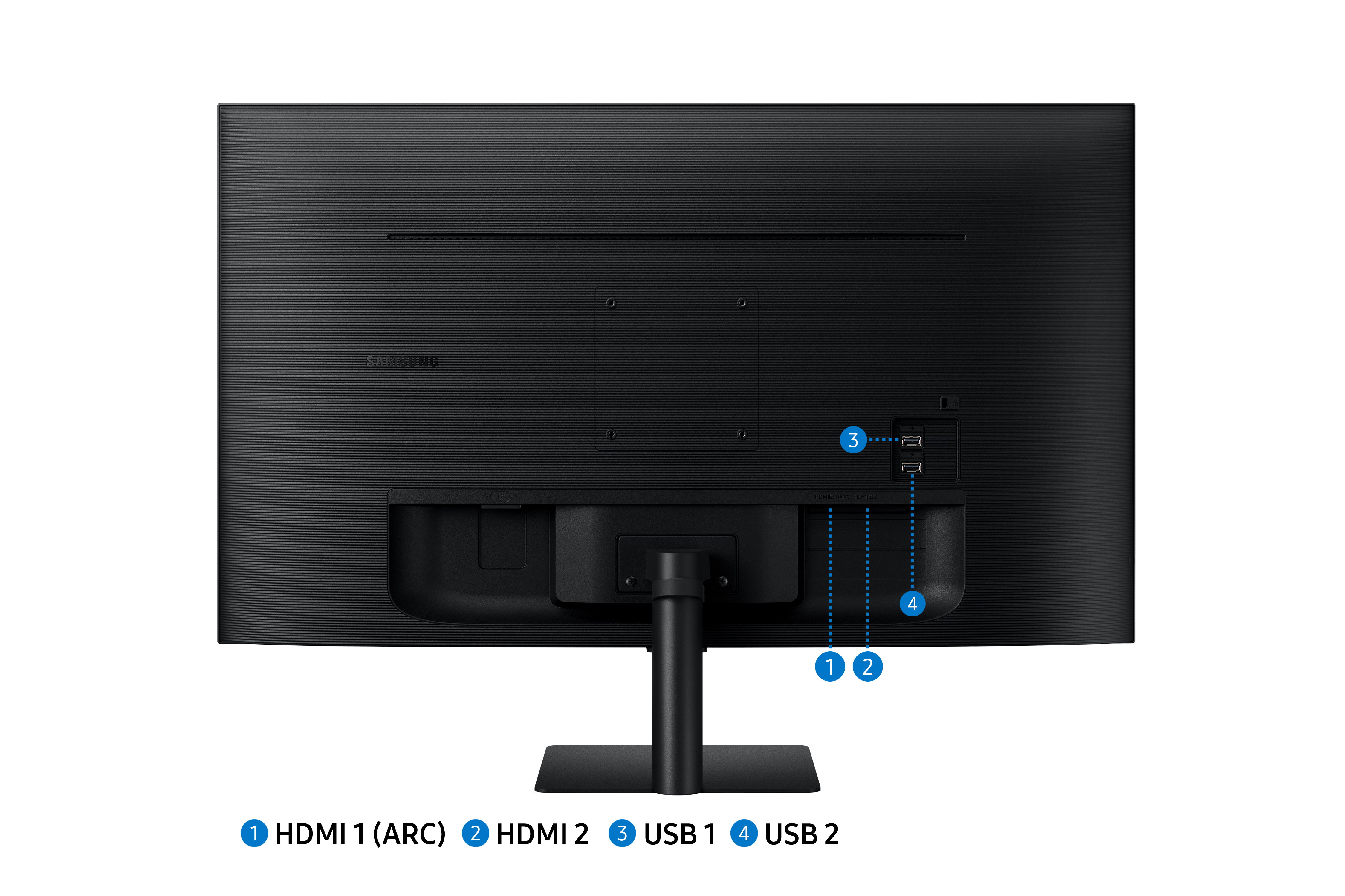 Samsung Smart Monitor M5 (2022), 27" FHD, black
