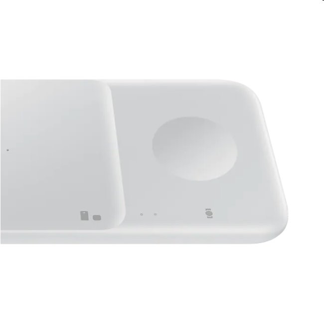 Bezdrôtová nabíjačka Samsung Duo s adaptérom, biela