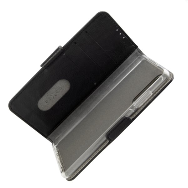 FIXED Opus Knižkové puzdro pre Samsung Galaxy A22 5G, čierne