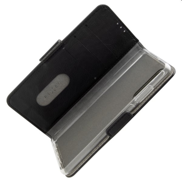 Knižkové puzdro FIXED Opus pre Xiaomi Mi 11 Lite/Mi 11 Lite 5G/11 Lite 5G NE, čierna
