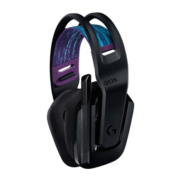 Logitech G535 LIGHTSPEED Wireless Gaming Headset, black