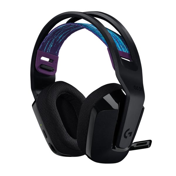 Logitech G535 LIGHTSPEED Wireless Gaming Headset, black