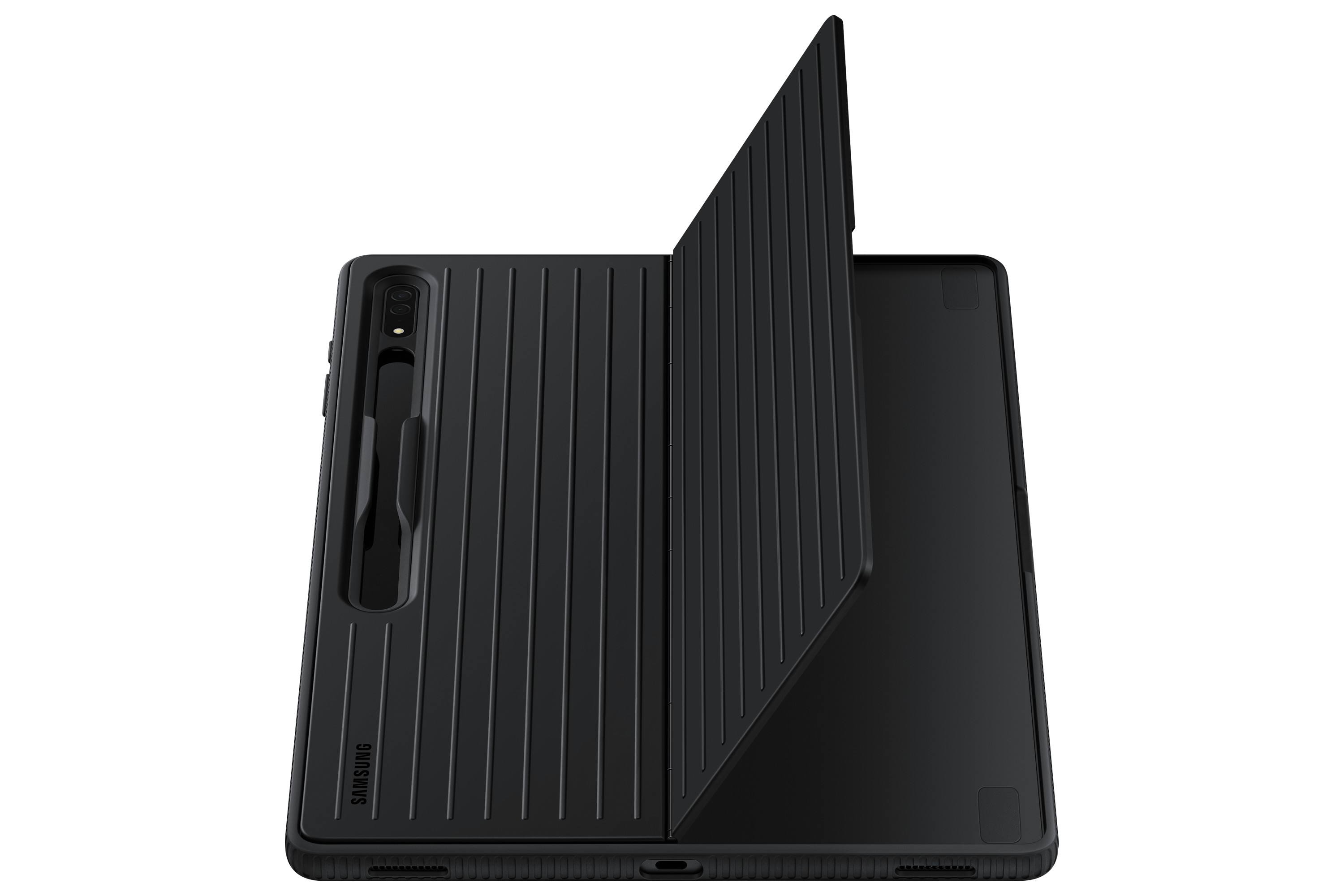 Zadný kryt Protective Standing Cover pre Samsung Galaxy Tab S8 Plus, čierna