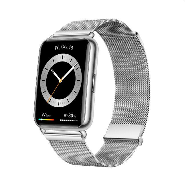 Huawei Watch Fit 2, silver frost