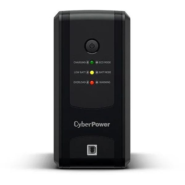 Záložný zdroj CyberPower UT 850EG, 850 VA / 425 W, 3x FR zásuvka, čierny