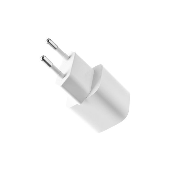 FIXED Mini charger set with USB-C output and USB-C/USB-C cable, PD support, 1 m, 20W, white