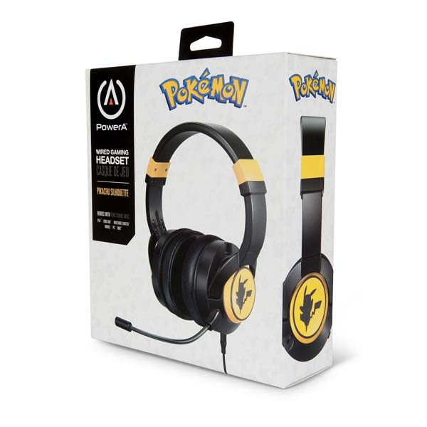 Káblový headset PowerA Universal, Pikachu Silhouette