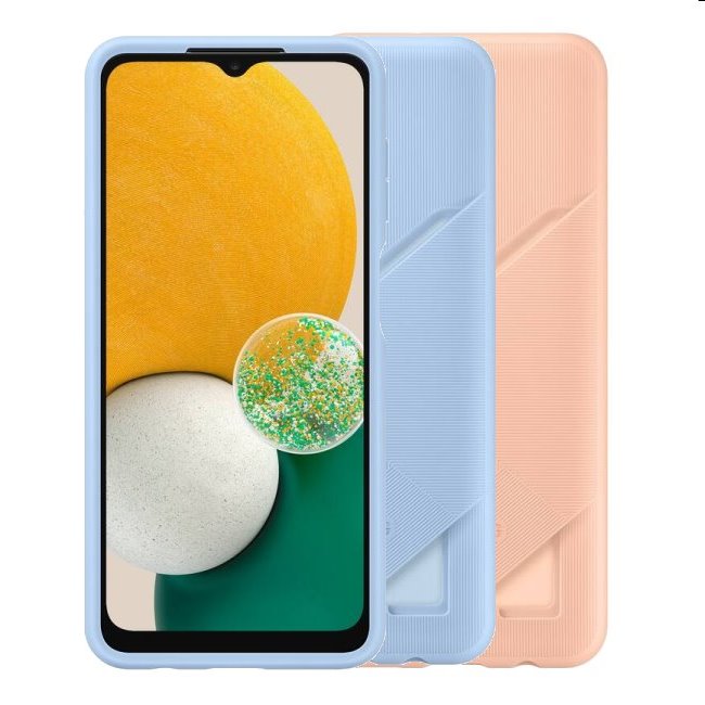 Puzdro Card Slot Cover pre Samsung Galaxy A13, awesome peach