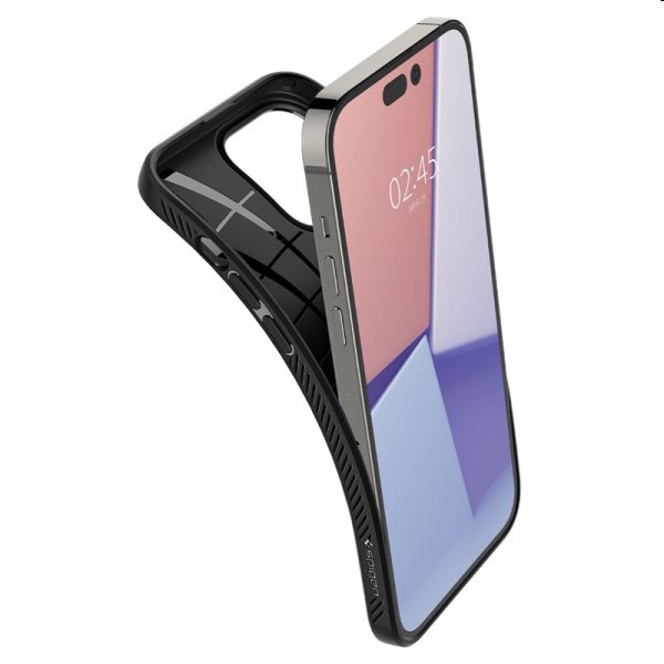 Puzdro Spigen Liquid Air pre Apple iPhone 14 Pro, čierne
