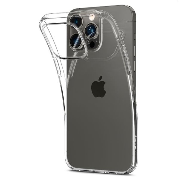 Zadný kryt Zadný kryt Spigen Liquid Crystal Glitter pre Apple iPhone 14 Pro Max, transparentná