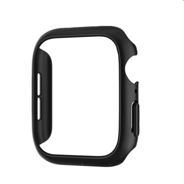 Spigen Thin Fit ochranný kryt pre Apple Watch 6/SE/5/4 44 mm, čierny