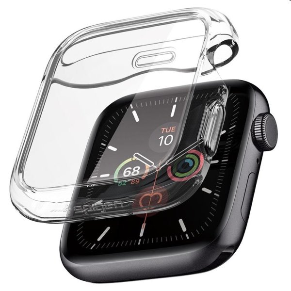 Spigen Thin Fit ochranný kryt pre Apple Watch 6/SE/5/4 44 mm, transparentný