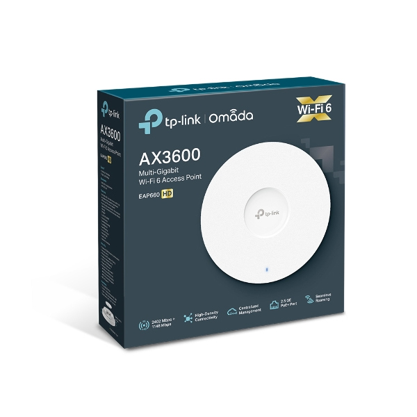 TP-Link EAP660 HD AX3600 WiFi AP Omada SDN prístupový bod