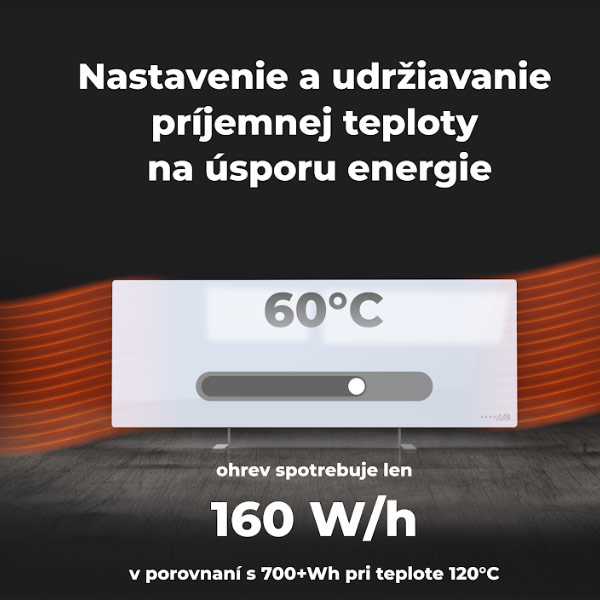 Aeno Premium Eco Smart Heater AGH0002S čierny