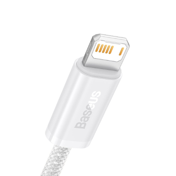 Baseus nabíjací dátový kábel USB/Lightning 2 m, biely