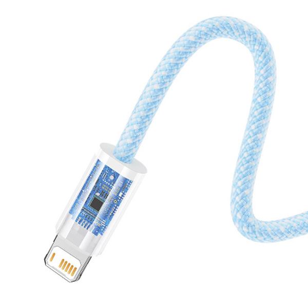 Baseus nabíjací dátový kábel USB/Lightning 2 m, modrý