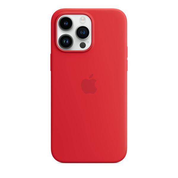 Silikónový zadný kryt pre Apple iPhone 14 Pro Max s MagSafe, (PRODUCT) červená